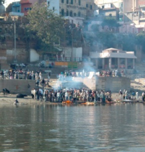 Varanasi cremation