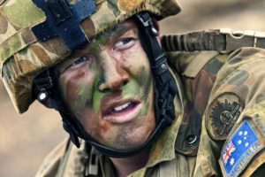 sad soldier - developmental trauma may lead to ptsd