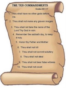 10 commandments